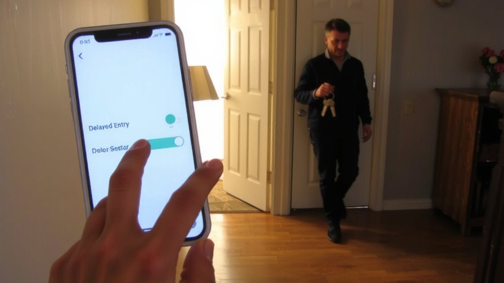 access settings via user code