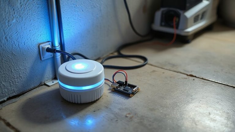 add water sensor for flood detection