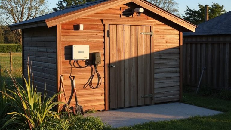alarm systems for detached structures