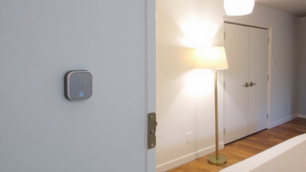 automate lights with door sensors