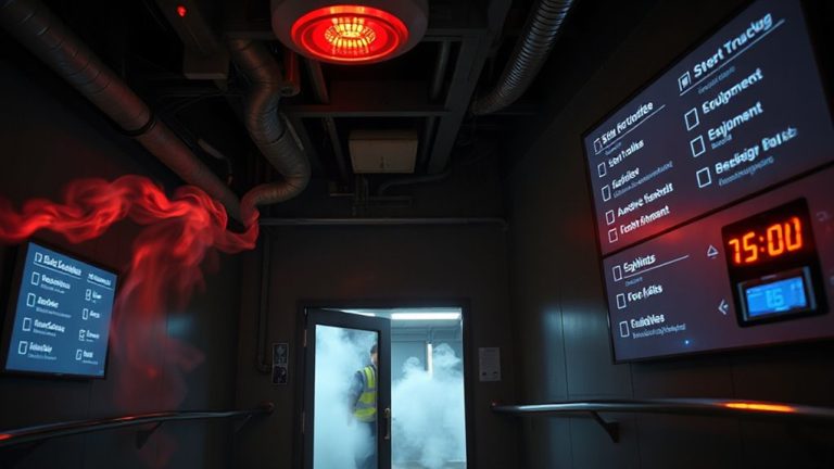 automated evacuation via fire alarms