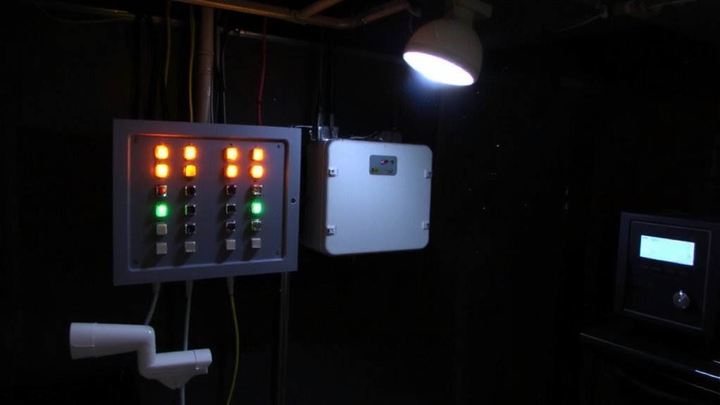 battery backup ensures security continuity