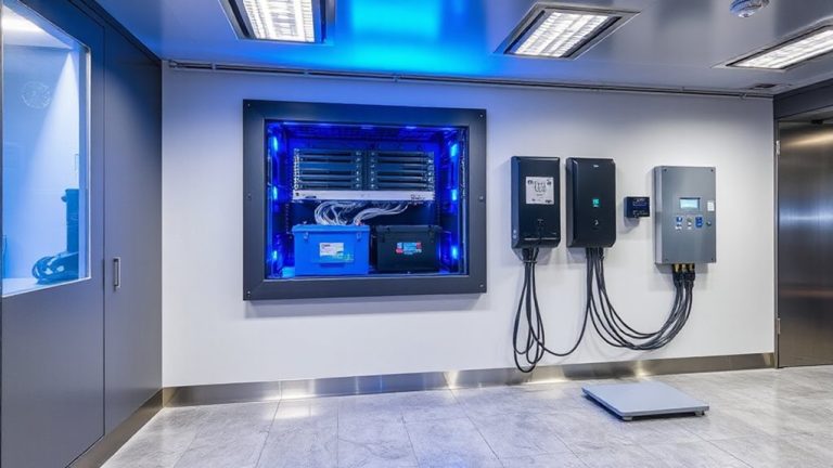 battery backup for security