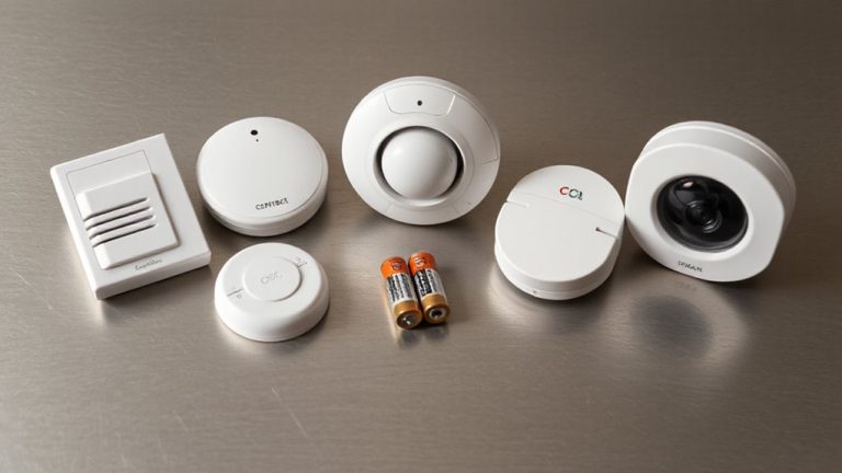 battery life by sensor type
