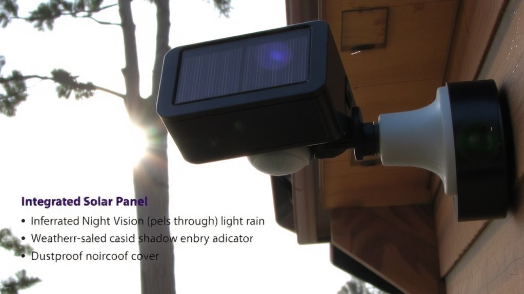 battery life night vision weatherproofing local storage