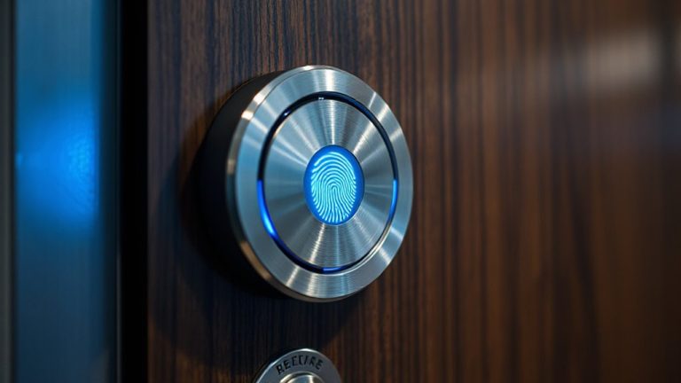 biometric door lock security