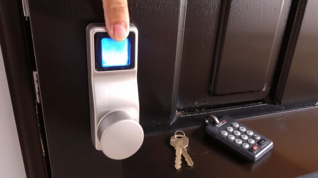 biometric locks secure convenient access
