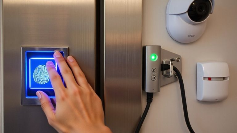 biometric sync with alarms