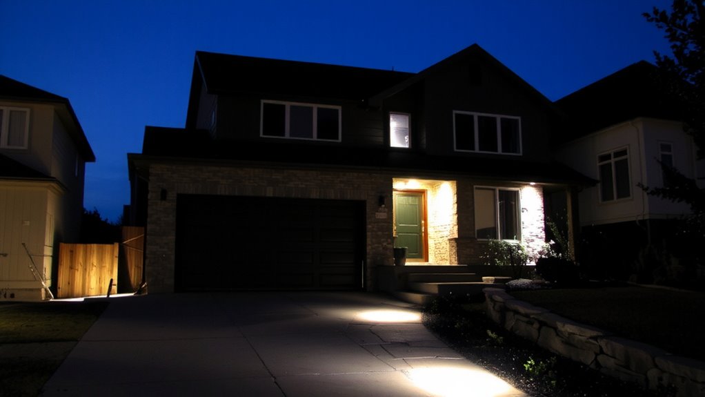 bright efficient security lighting