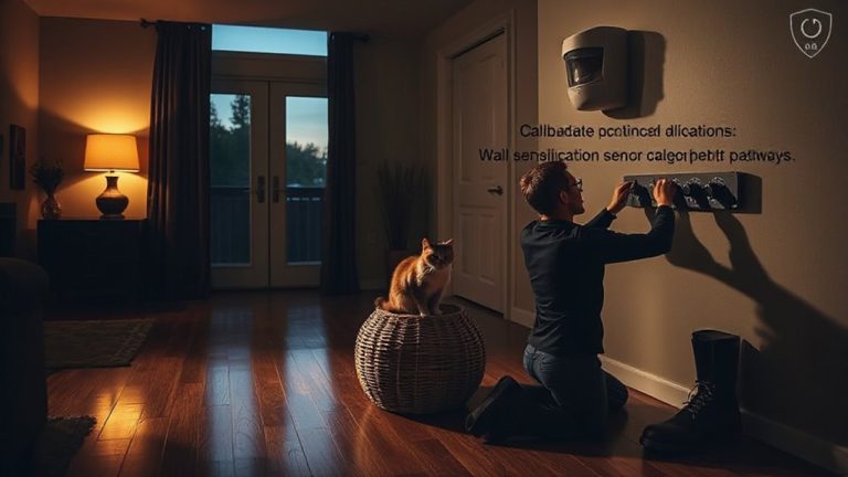 calibrating pir sensors for pets
