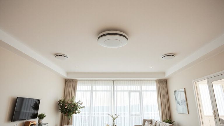 ceiling center positioning recommended