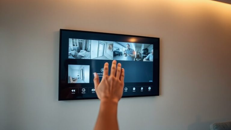 centralized home security dashboard
