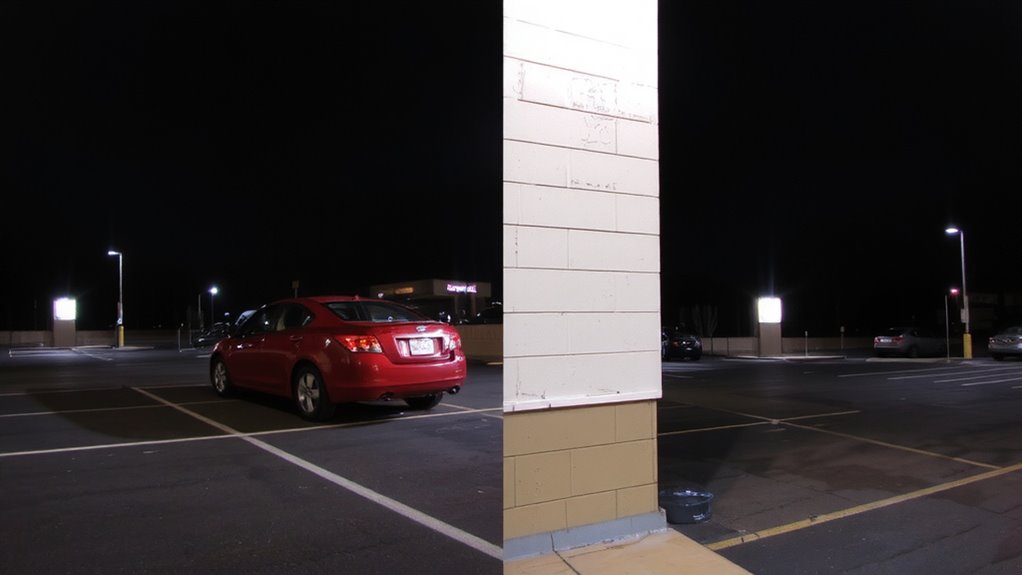 color distortion in security cameras