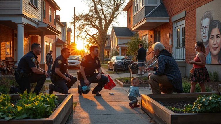 community policing reduces crime