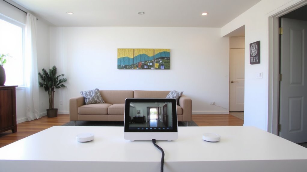 connect cameras via hub app