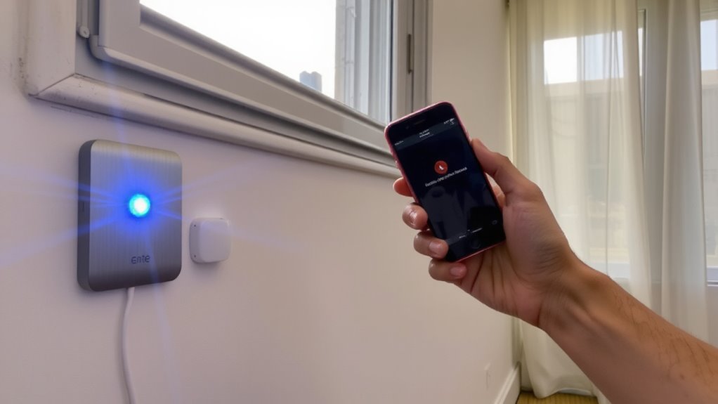connect compatible sensors to hub