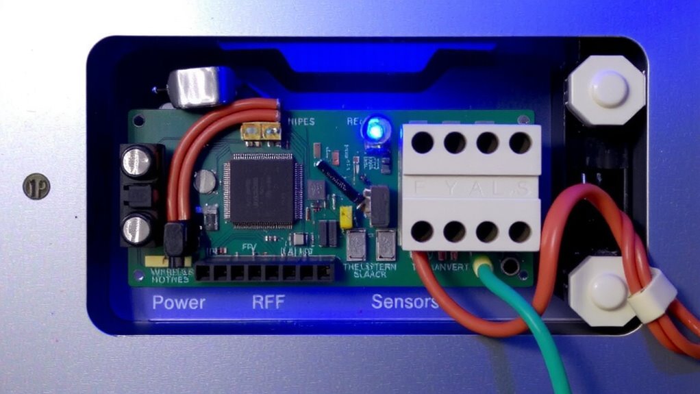 control board sensor processing
