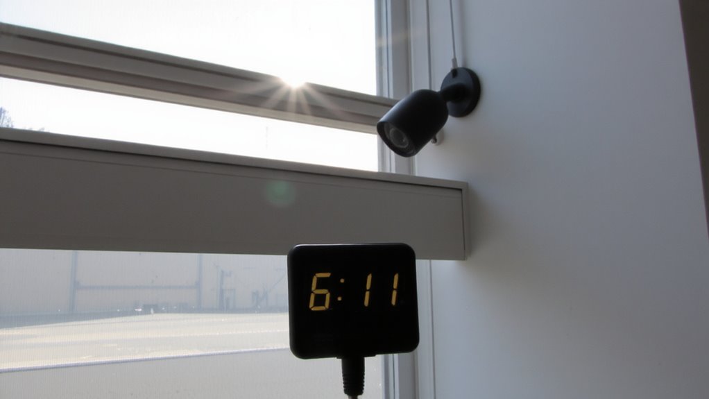 custom schedules with motion detection