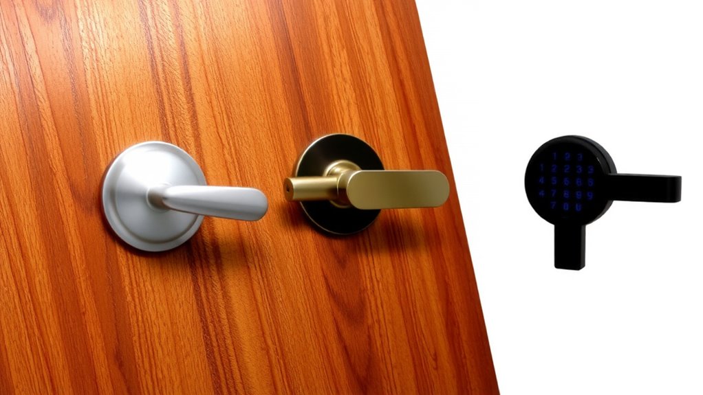 deadbolts levers and smart locks compared