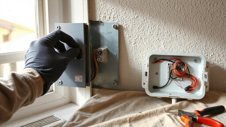 disconnect ac power first