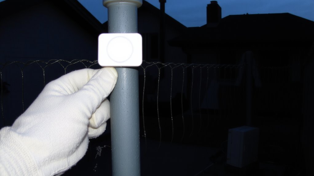 diy fence alarm installation