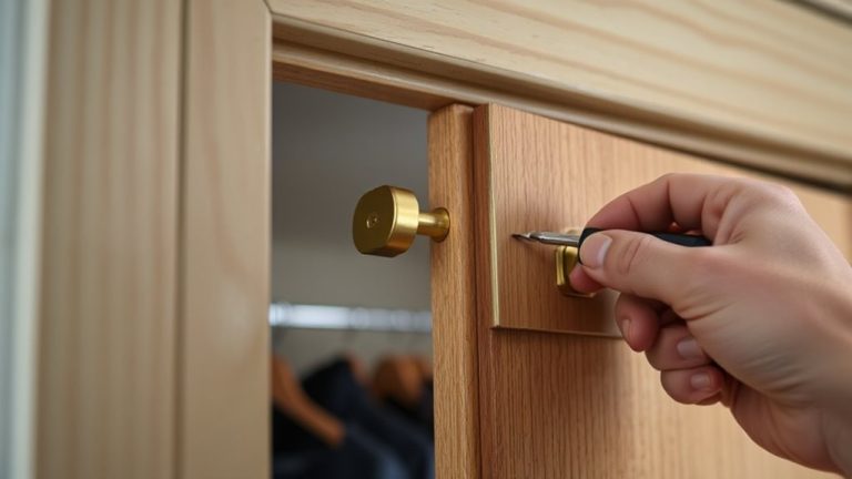 door sensor closet install