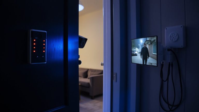 doorbell camera alarm integration