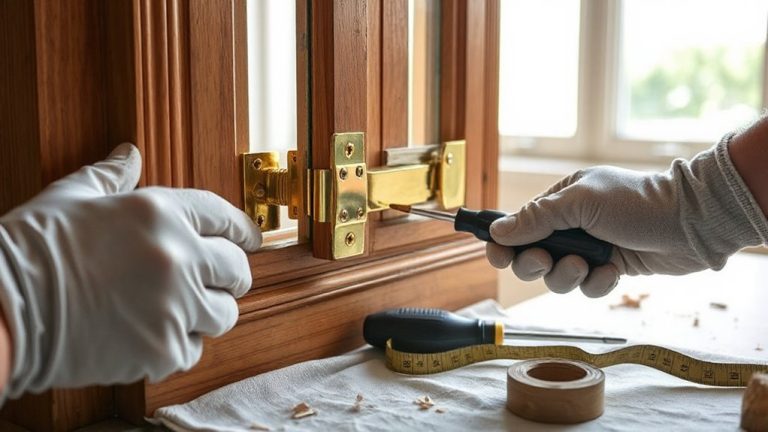 dual action window lock installation