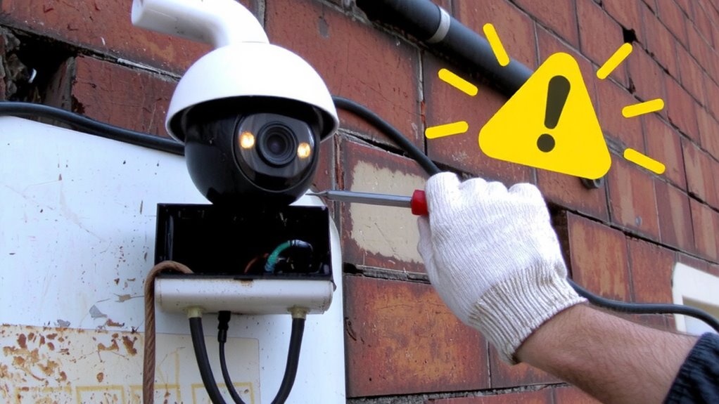 environmental interference and physical tampering