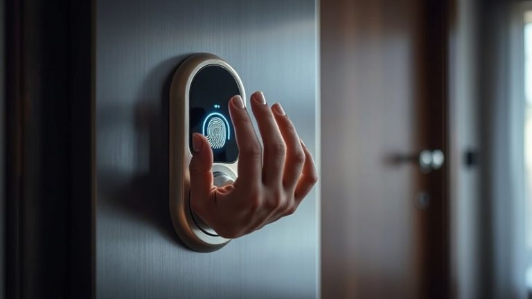 facial recognition door lock setup