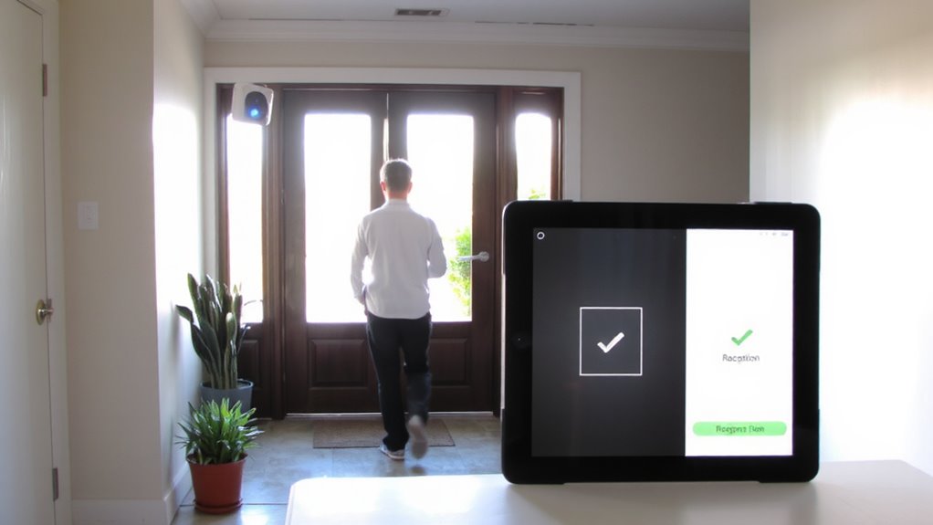 facial recognition for access monitoring