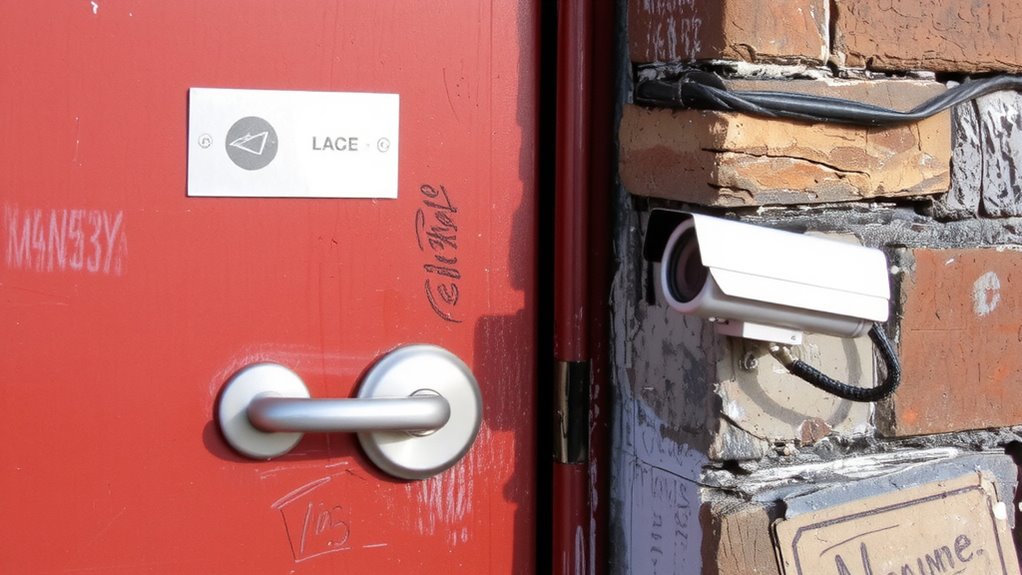fake signs deter burglars