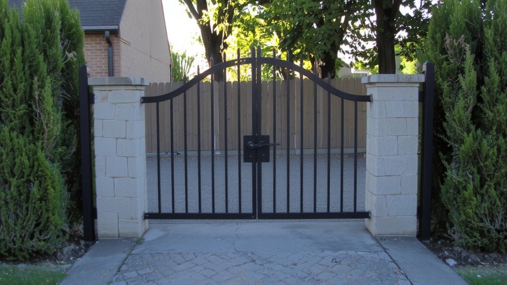 fences and gates enhance security