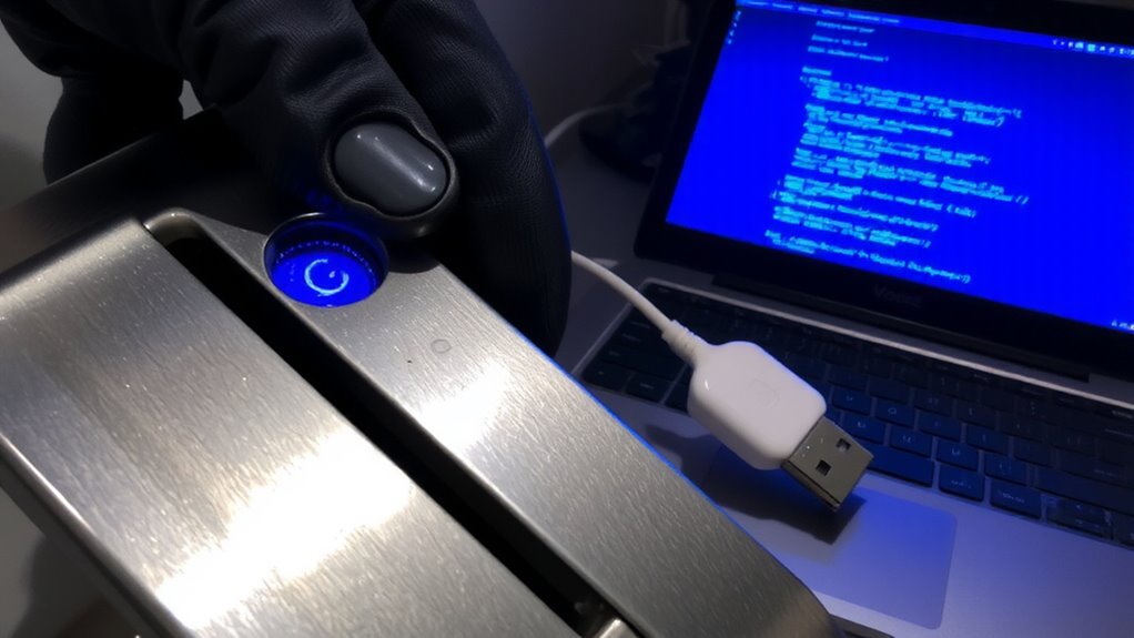 firmware tampering enables lock hijacking