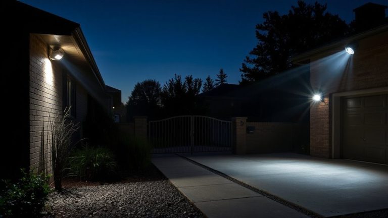 floodlights enhance camera visibility