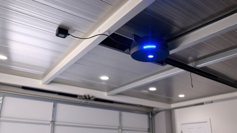 garage door alarm integration