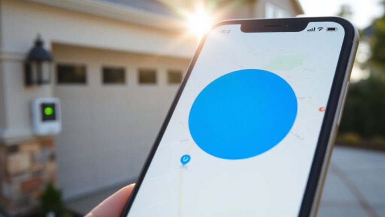 geofencing for alarm automation
