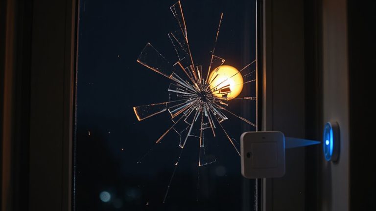 glass break door window security