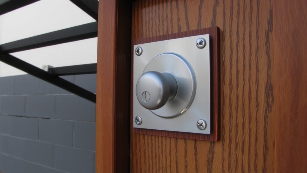 hardened steel bolt protection