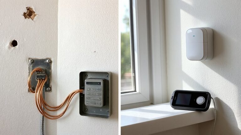hardwired vs wireless alarms