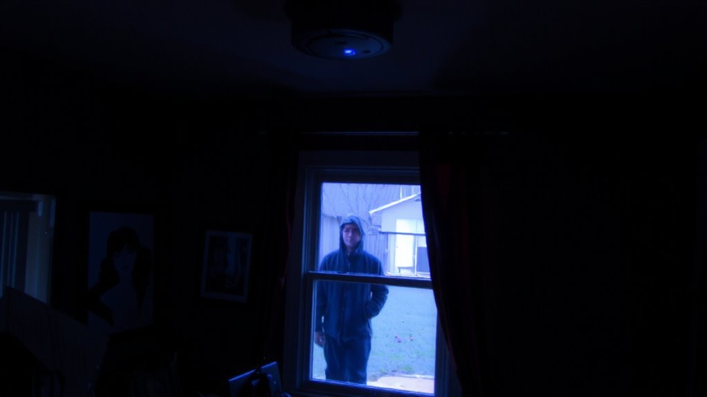 hidden cameras for entry monitoring