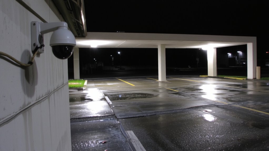 high impact parking lot cameras