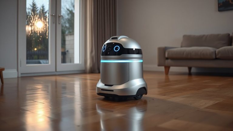 home security robots guarding