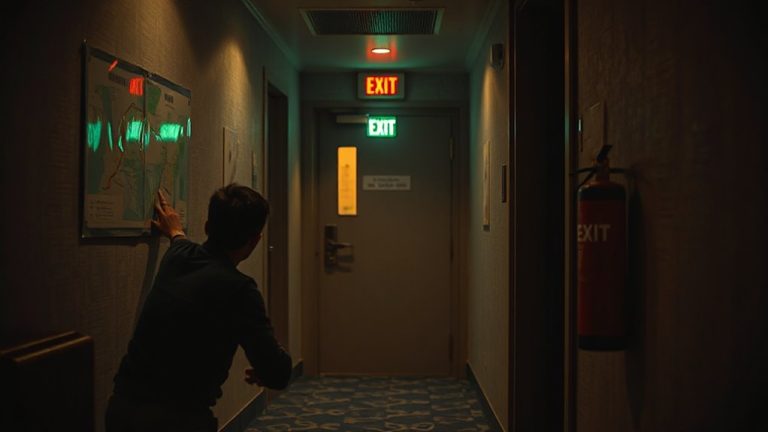 hotel emergency exit knowledge