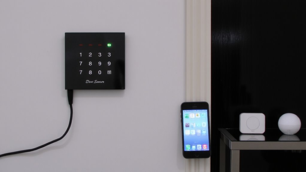 hybrid wired wireless alarm system