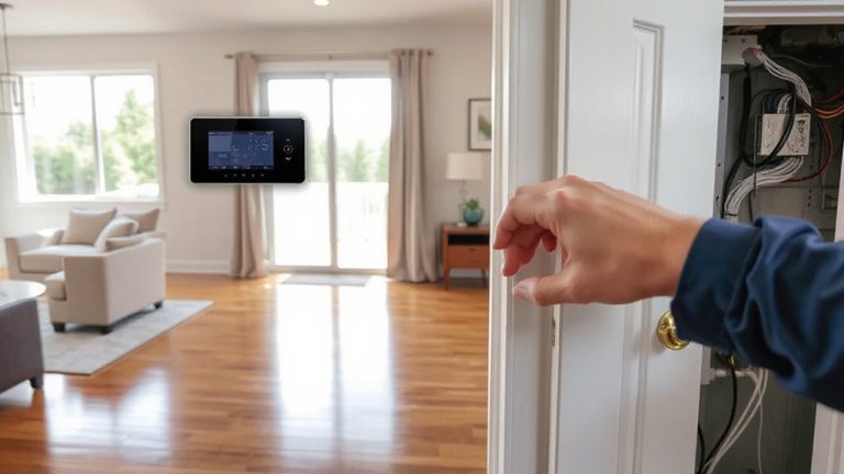 hybrid wired wireless security