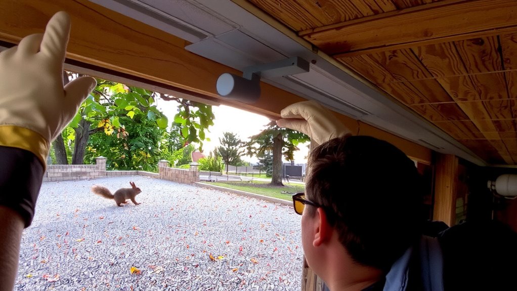 ignore squirrels and leaves