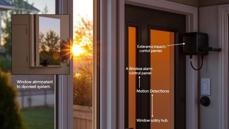 impact windows integrated security