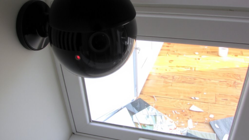 indoor cameras detect glass break