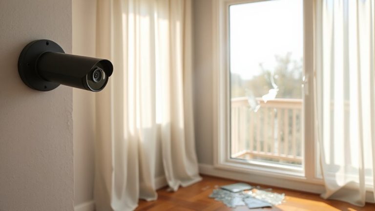 indoor cameras detect glass breaks